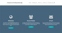 Desktop Screenshot of newscubamarketing.com